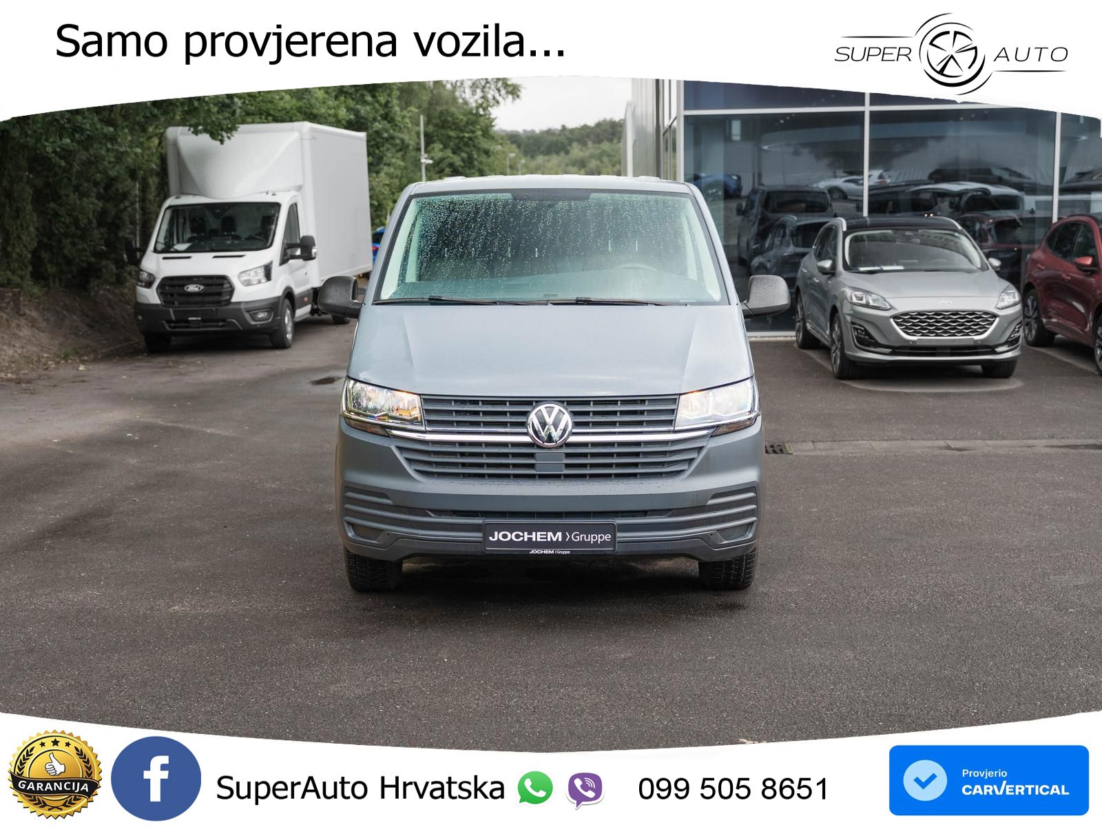 Volkswagen T6.1 Transporter TDI AHK*Holz Boden*Doppelsitz 110 KS