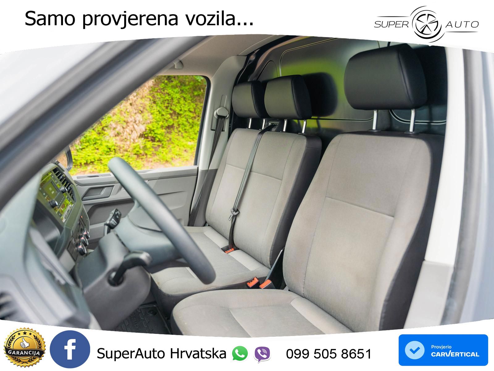 Volkswagen T6.1 Transporter TDI AHK*Holz Boden*Doppelsitz 110 KS