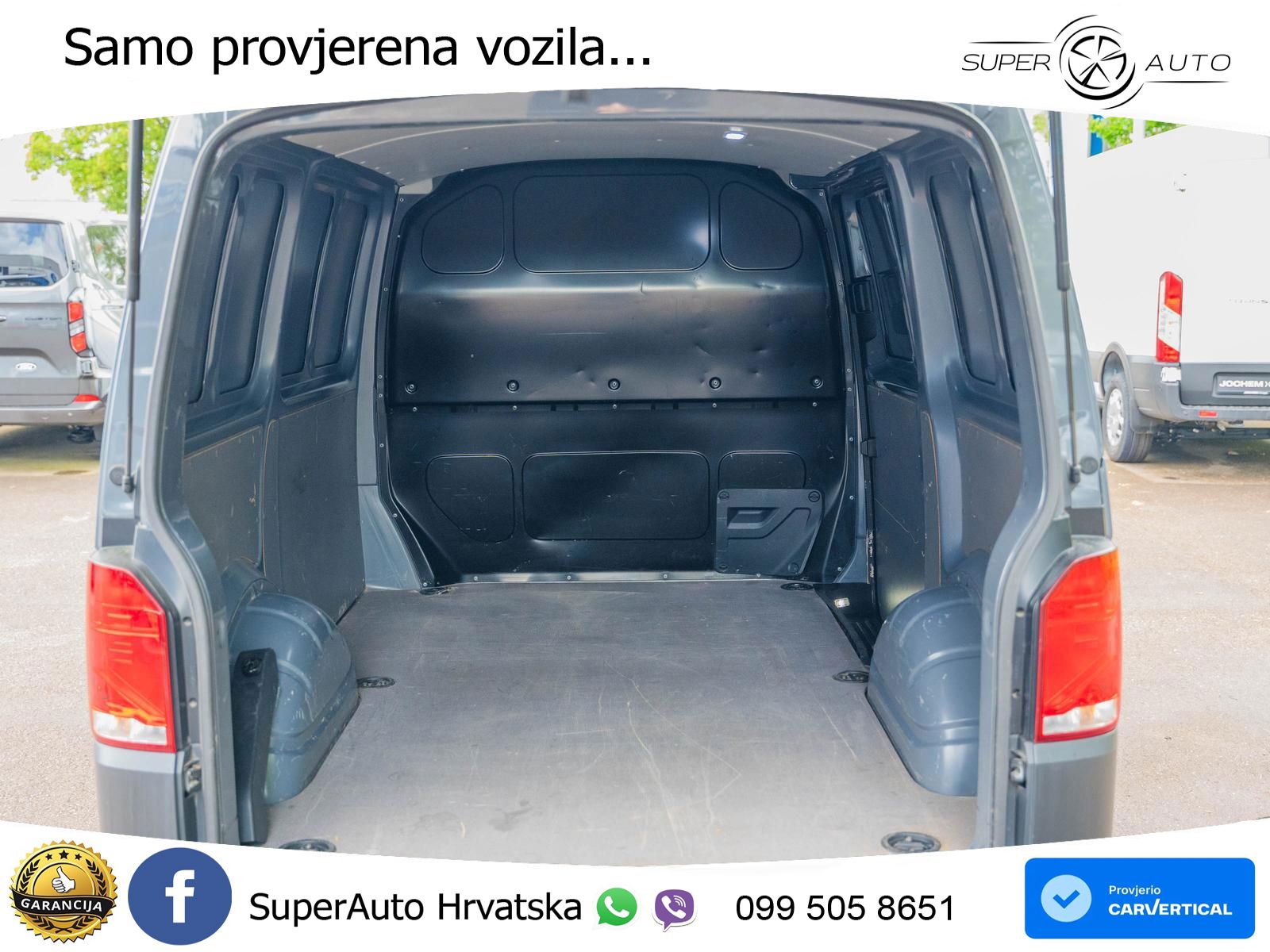 Volkswagen T6.1 Transporter TDI AHK*Holz Boden*Doppelsitz 110 KS