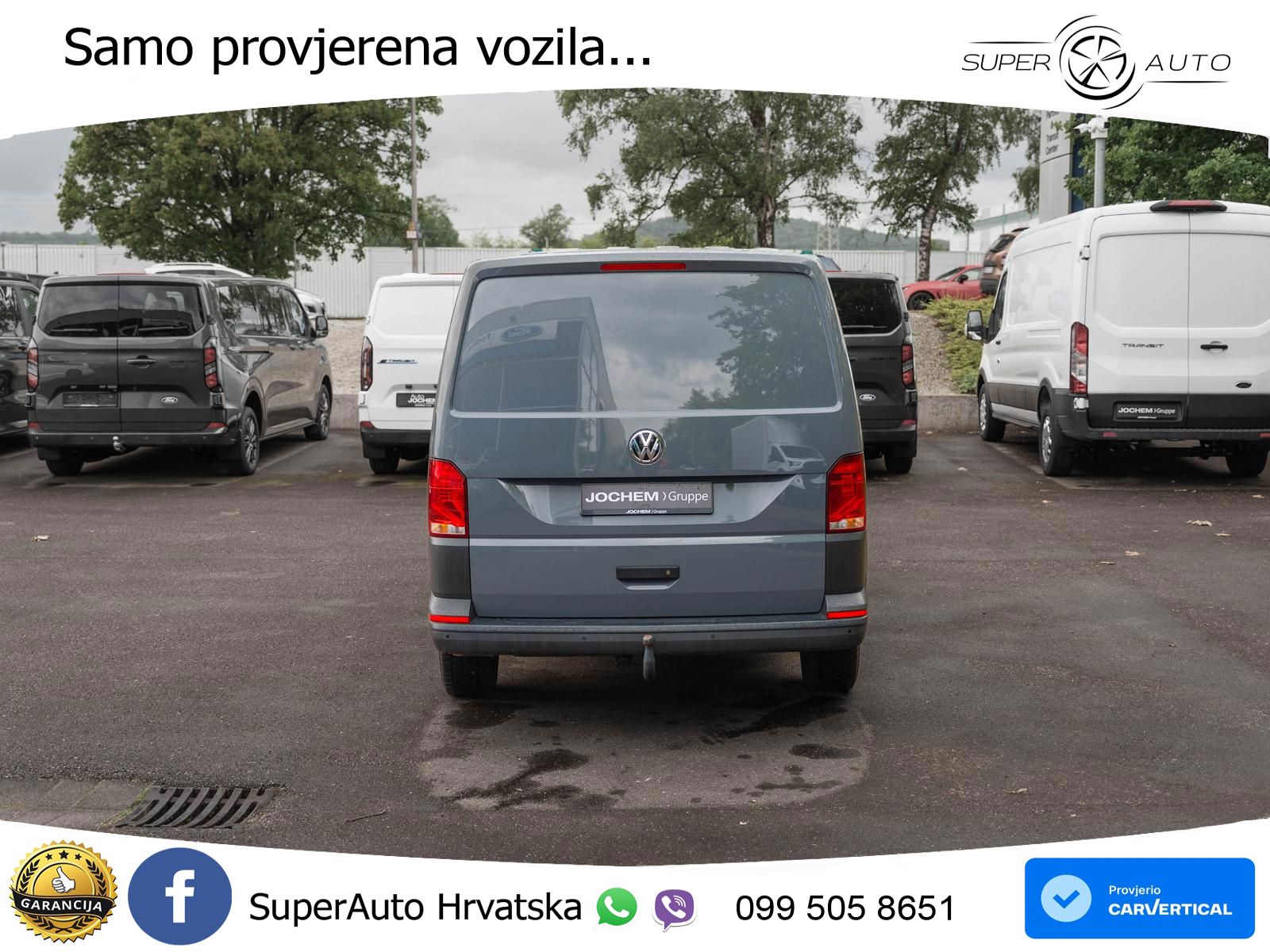 Volkswagen T6.1 Transporter TDI AHK*Holz Boden*Doppelsitz 110 KS