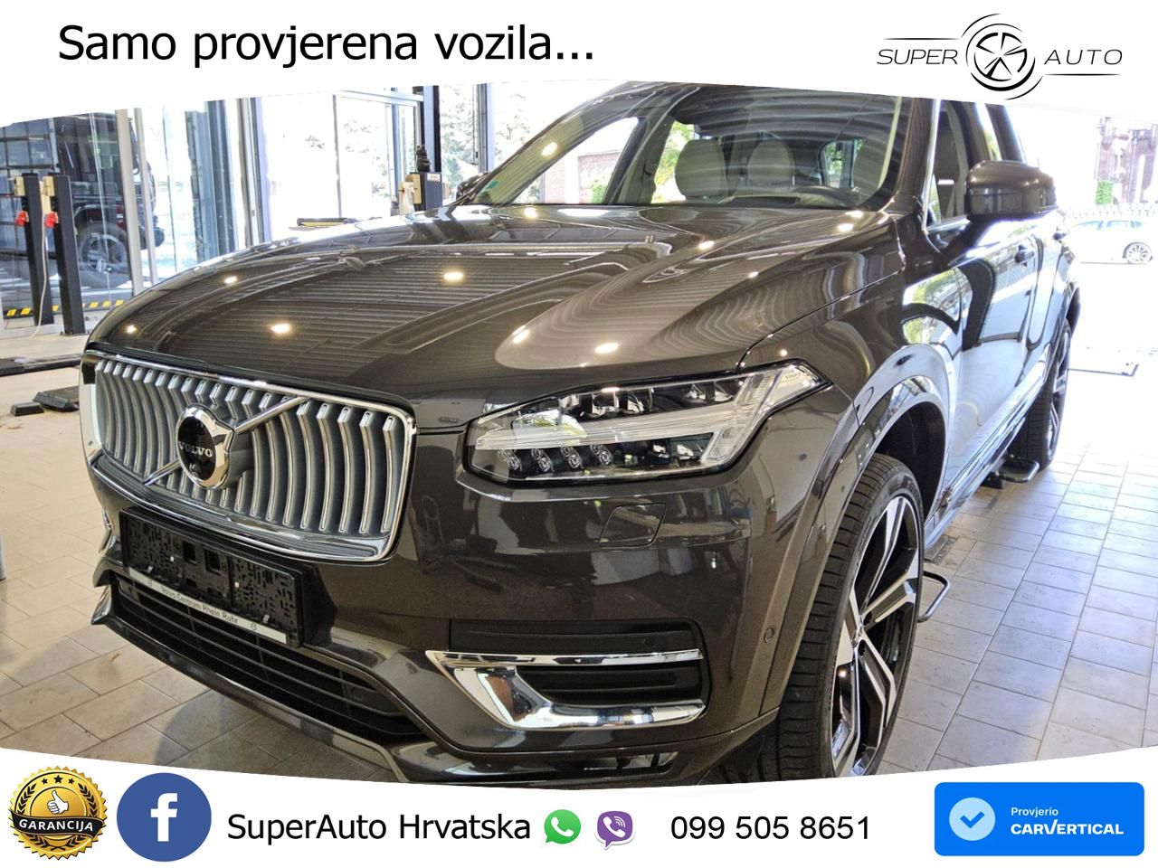 Volvo XC90 2.0 B5 Diesel AWD Automatic ZRAČNI+ACC+4xGR SJED+KAM