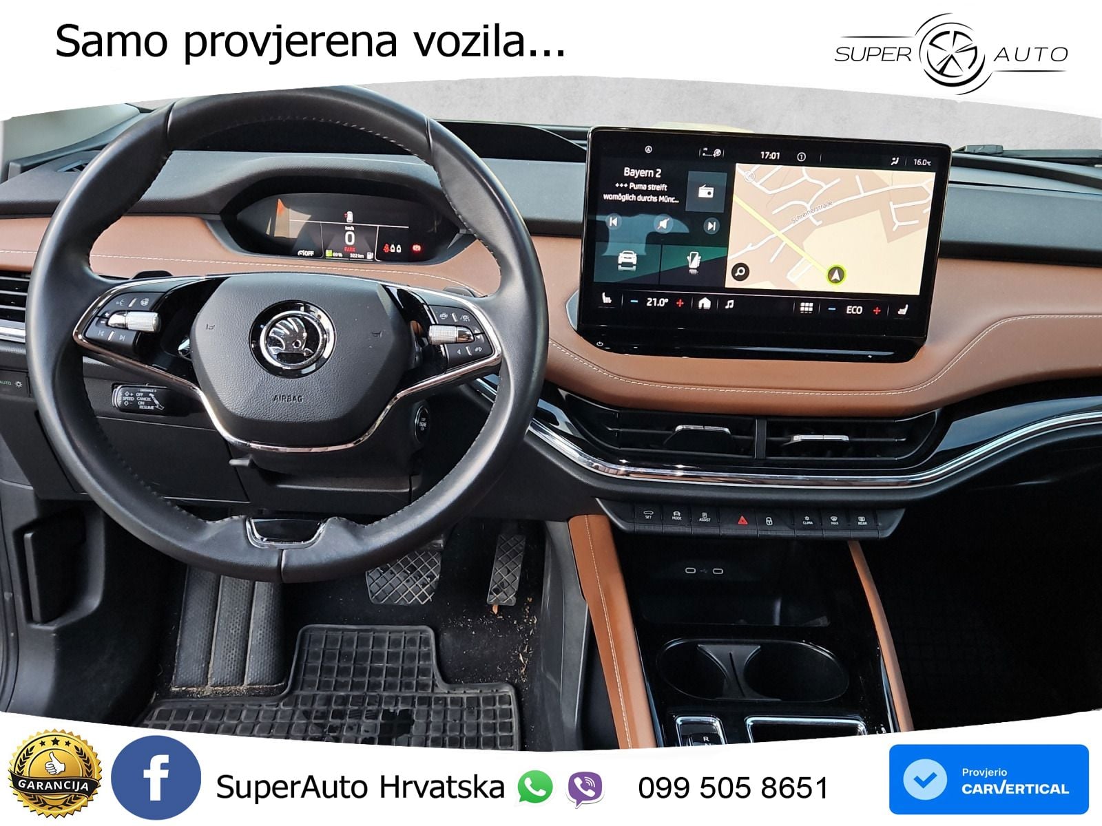 Škoda Enyaq iV 80x 82 kWh (265 KS) AWD LED+GR SJED+ACC