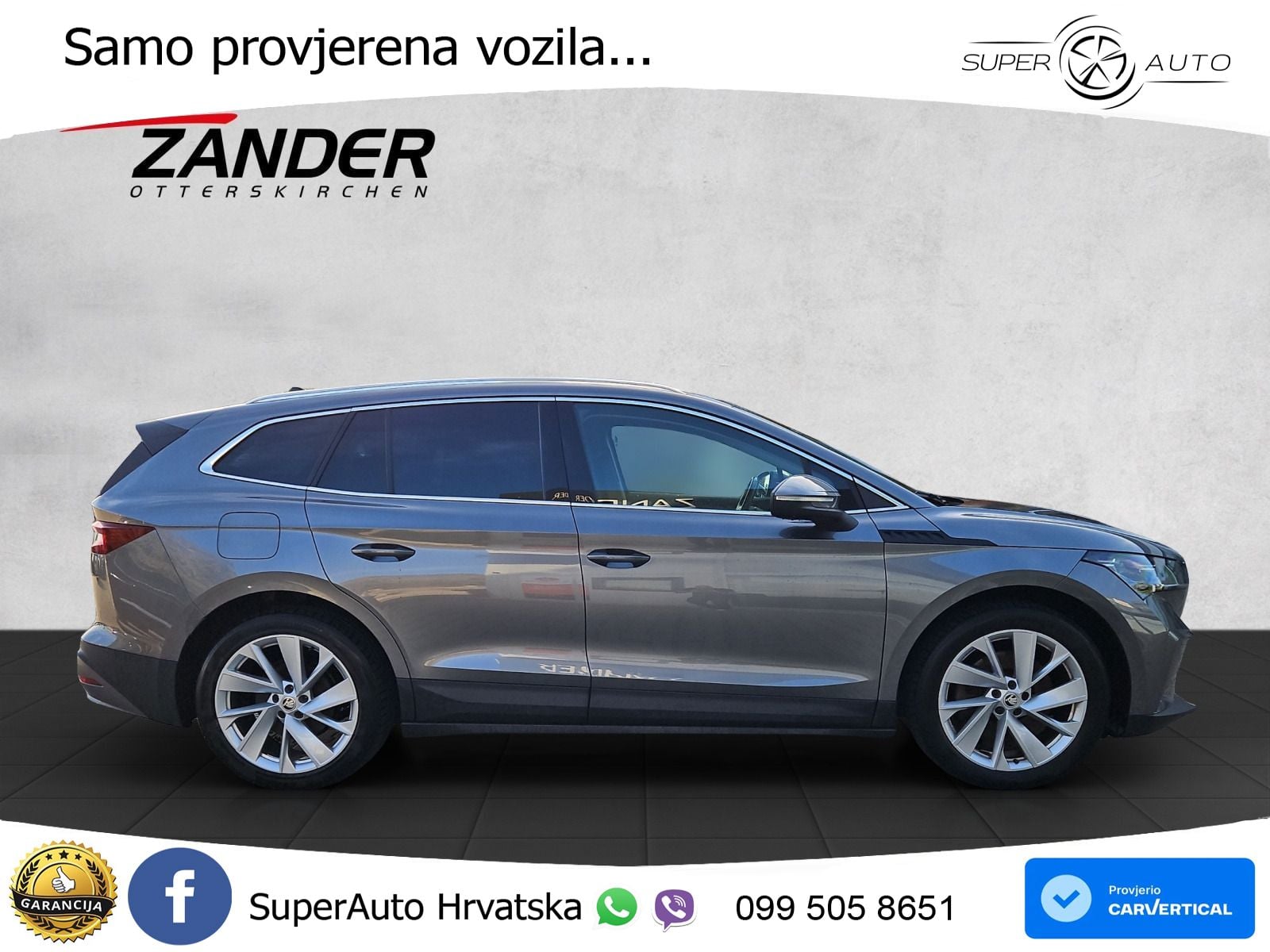 Škoda Enyaq iV 80x 82 kWh (265 KS) AWD LED+GR SJED+ACC