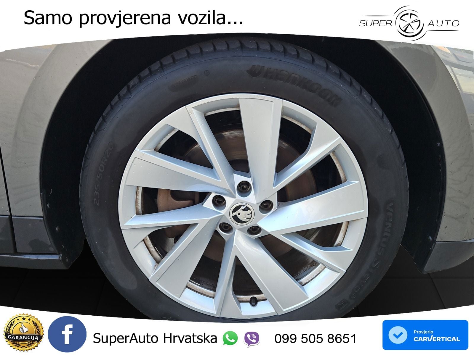 Škoda Enyaq iV 80x 82 kWh (265 KS) AWD LED+GR SJED+ACC