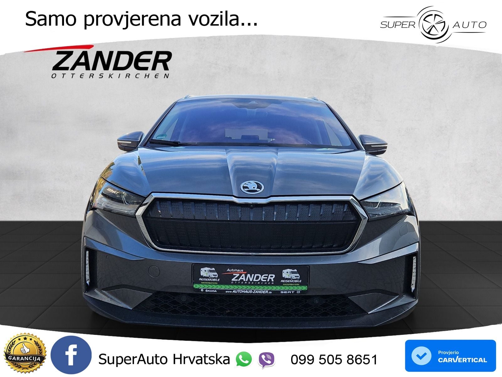 Škoda Enyaq iV 80x 82 kWh (265 KS) AWD LED+GR SJED+ACC