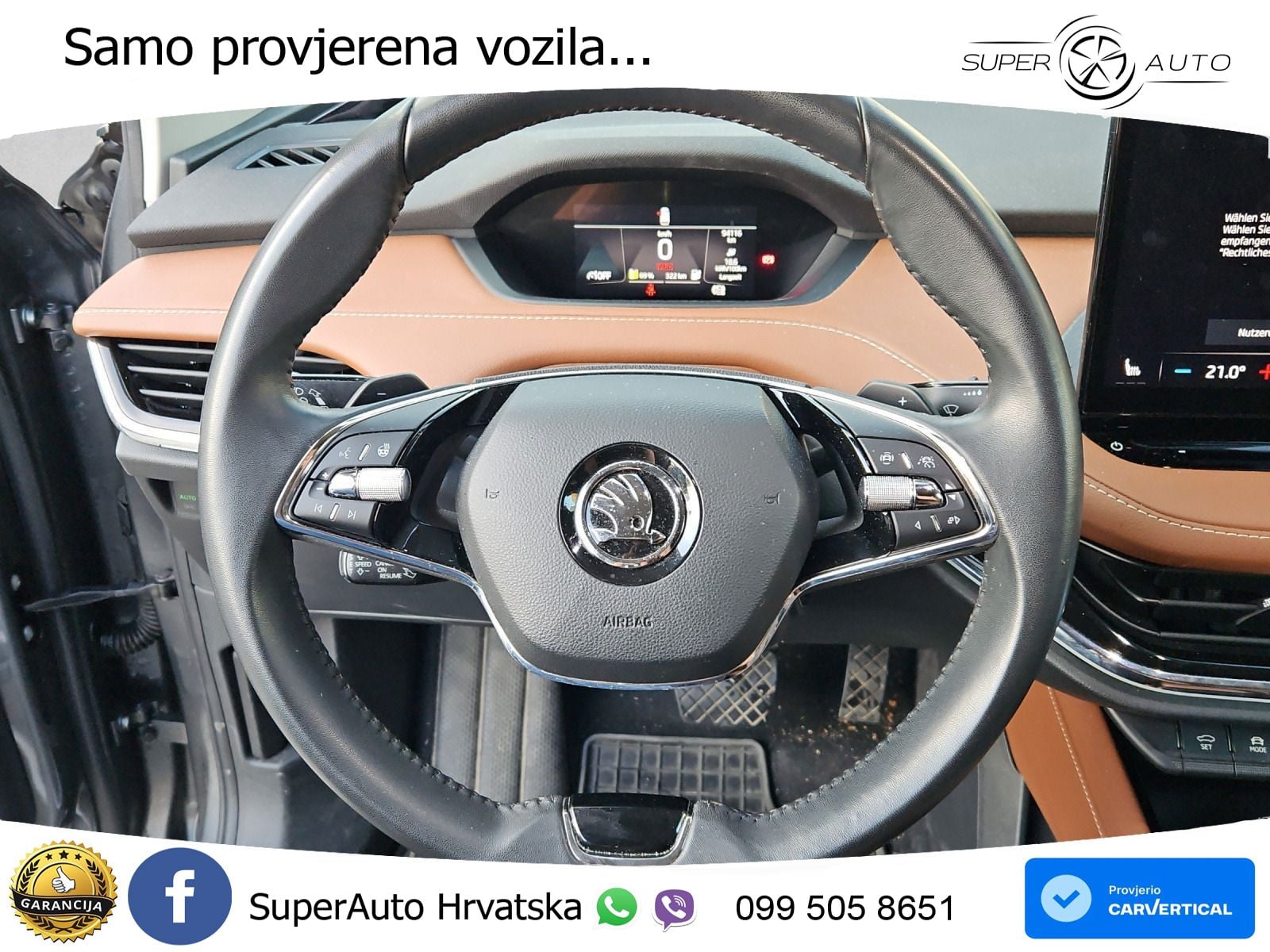 Škoda Enyaq iV 80x 82 kWh (265 KS) AWD LED+GR SJED+ACC