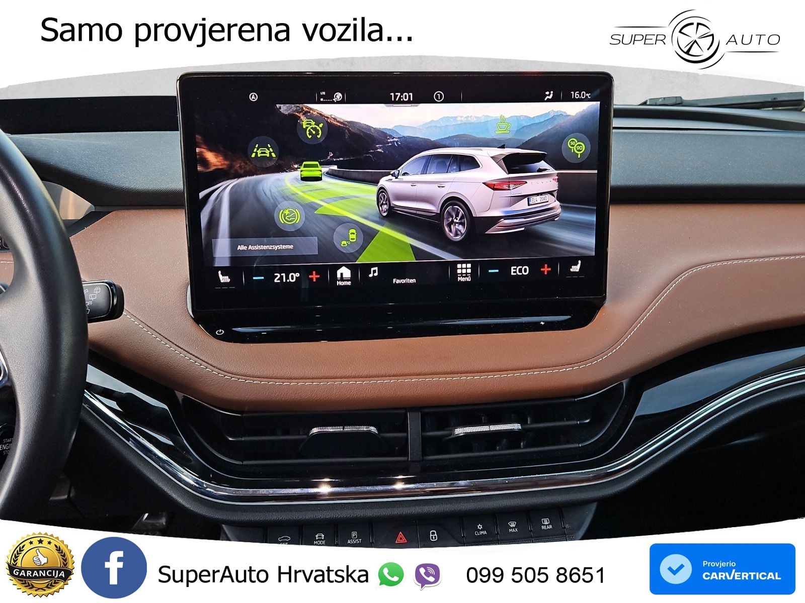 Škoda Enyaq iV 80x 82 kWh (265 KS) AWD LED+GR SJED+ACC