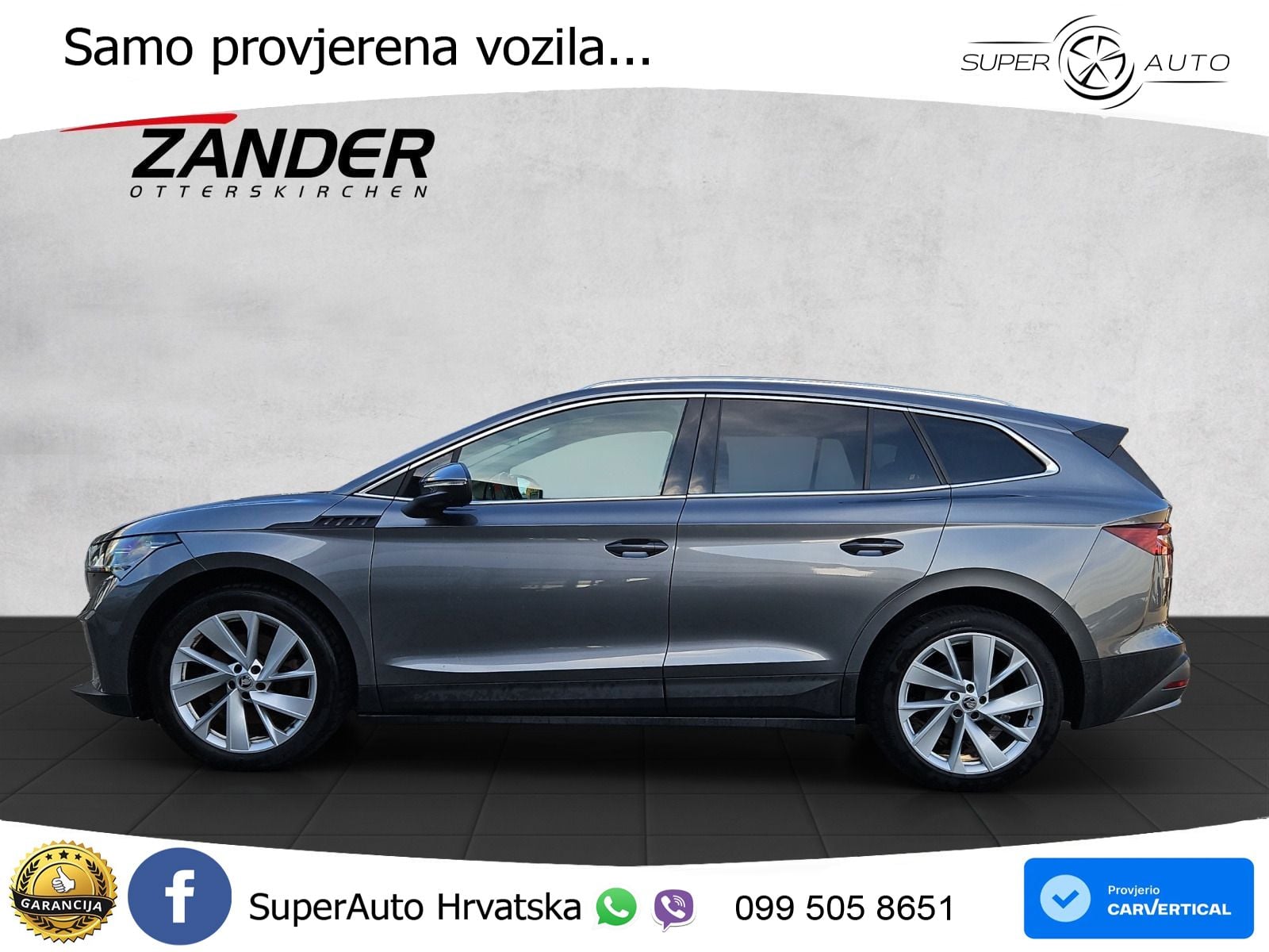 Škoda Enyaq iV 80x 82 kWh (265 KS) AWD LED+GR SJED+ACC