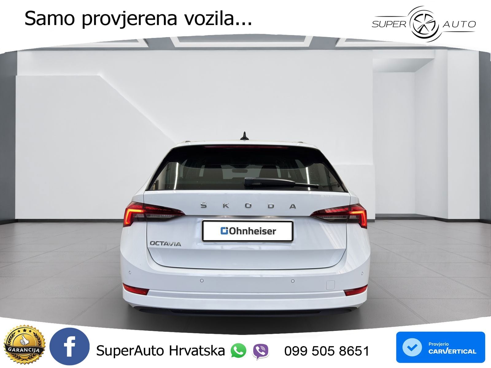 Škoda Octavia Combi 2.0 TDI (150 KS) DSG LED+GR SJED+ACC
