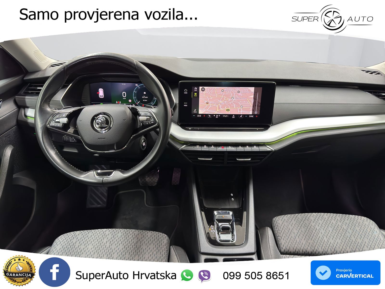 Škoda Octavia Combi 2.0 TDI (150 KS) DSG LED+GR SJED+ACC