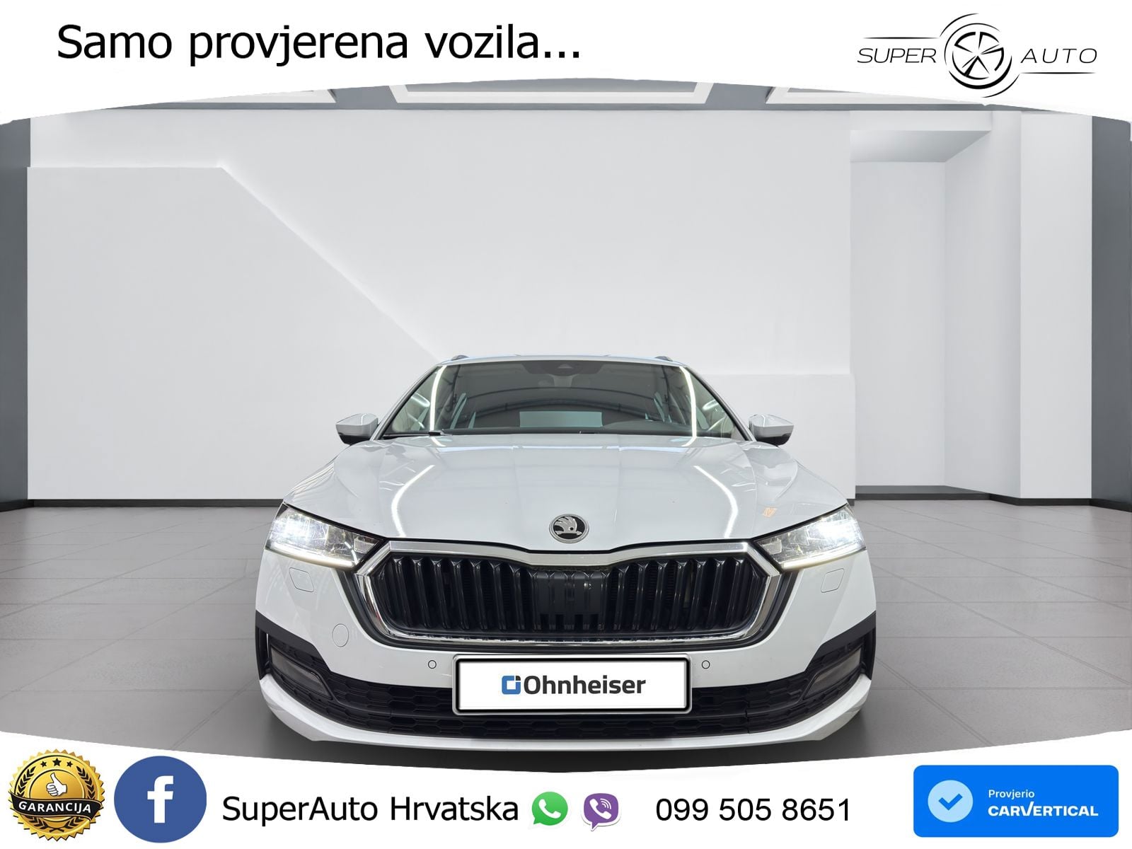 Škoda Octavia Combi 2.0 TDI (150 KS) DSG LED+GR SJED+ACC