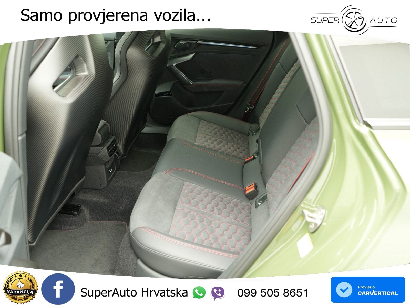 Audi RS3 Sedan 2.5 TFSI (400 KS) quattro S tronic MATRIX+GR SJED+KAM