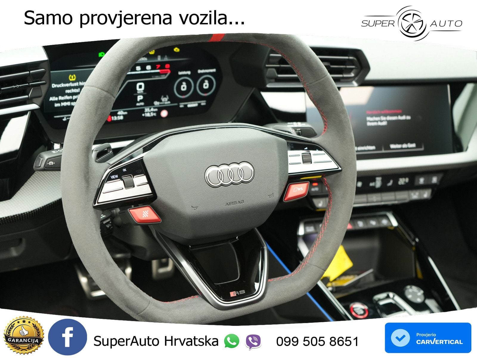 Audi RS3 Sedan 2.5 TFSI (400 KS) quattro S tronic MATRIX+GR SJED+KAM