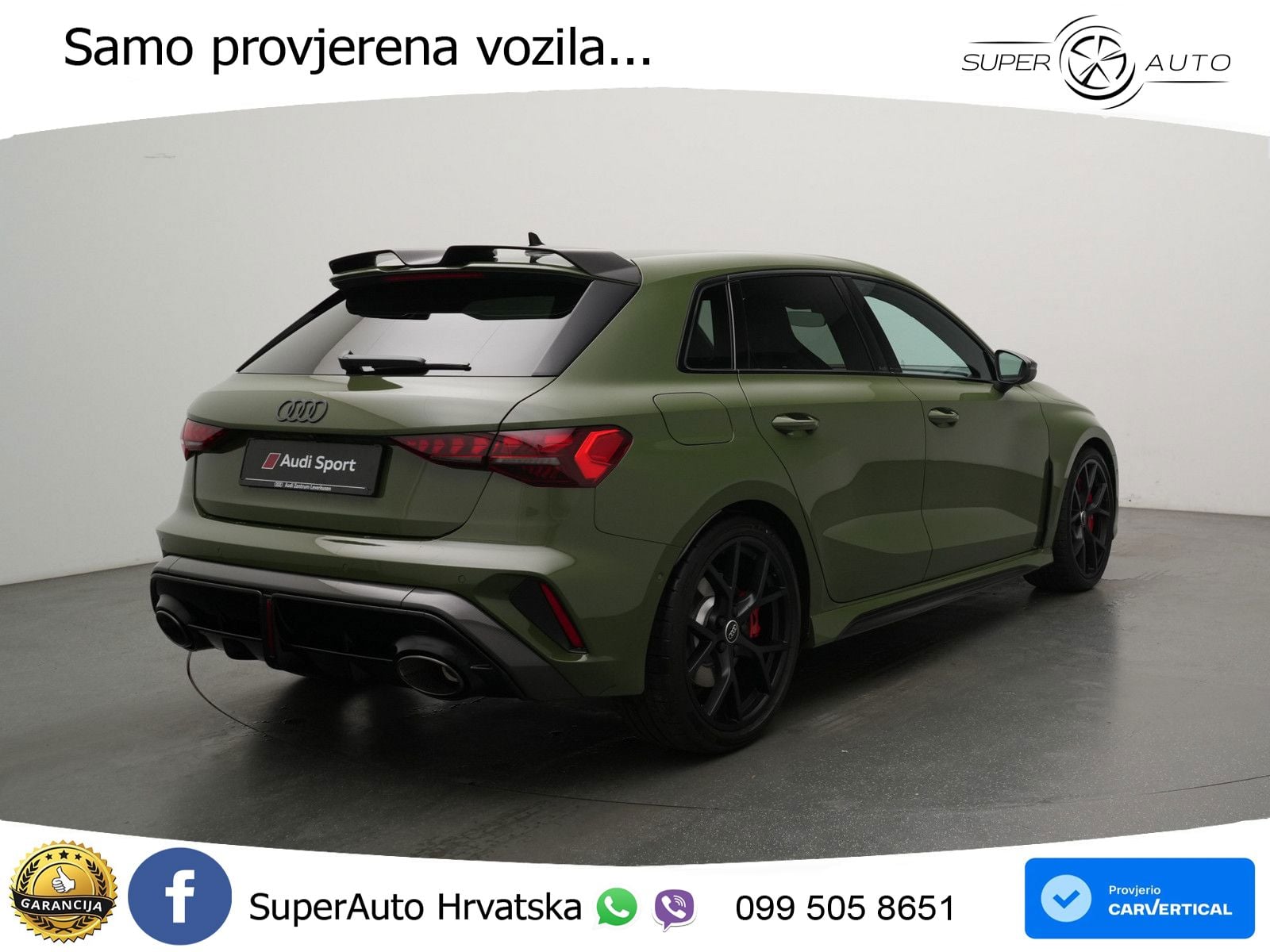 Audi RS3 Sedan 2.5 TFSI (400 KS) quattro S tronic MATRIX+GR SJED+KAM