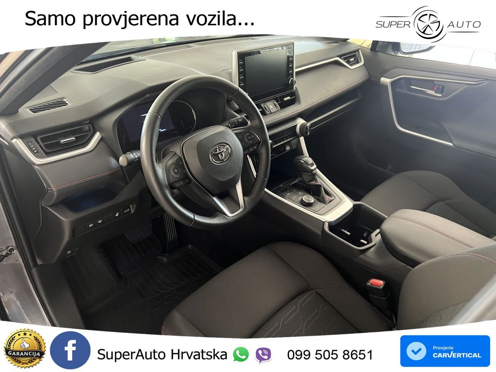 Toyota RAV4 2.5 D-4S (306 KS) Hybrid AWD-i e-CVT LED+GR SJED+ACC