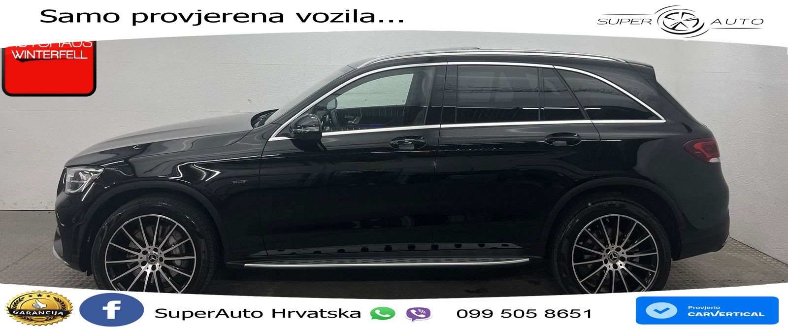 Mercedes GLC 300e (320 KS) 4MATIC 9G-TRONIC AMG ACC+GR SJED+360+PANO