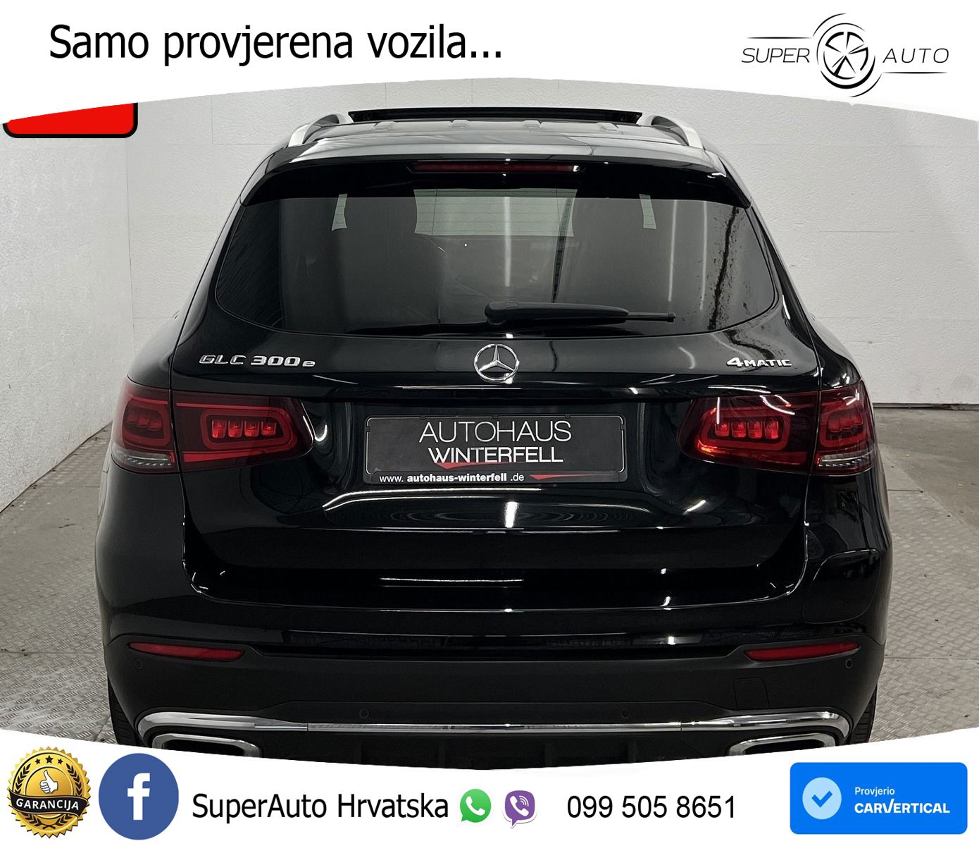 Mercedes GLC 300e (320 KS) 4MATIC 9G-TRONIC AMG ACC+GR SJED+360+PANO