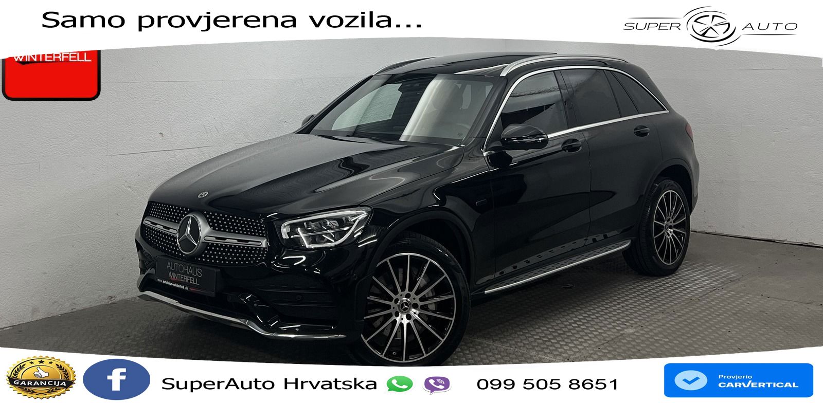 Mercedes GLC 300e (320 KS) 4MATIC 9G-TRONIC AMG ACC+GR SJED+360+PANO