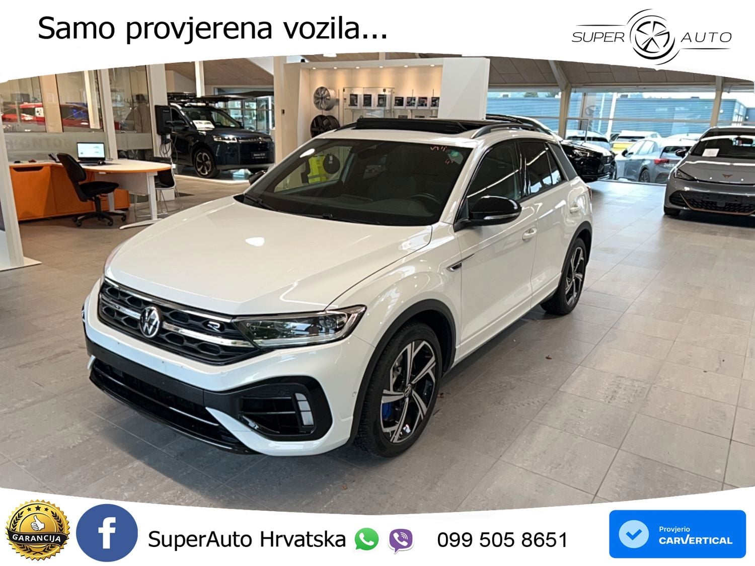 Volkswagen T-Roc R 2.0 TSI (300 KS) OPF 4M DSG LED+GR SJED+ACC