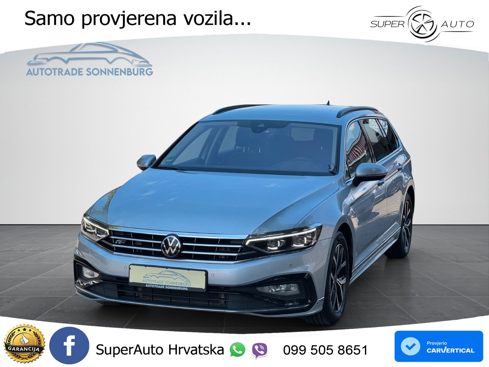 Volkswagen Passat Variant 2.0 TDI (200 KS) DSG R-Line LED+GR SJED+ACC