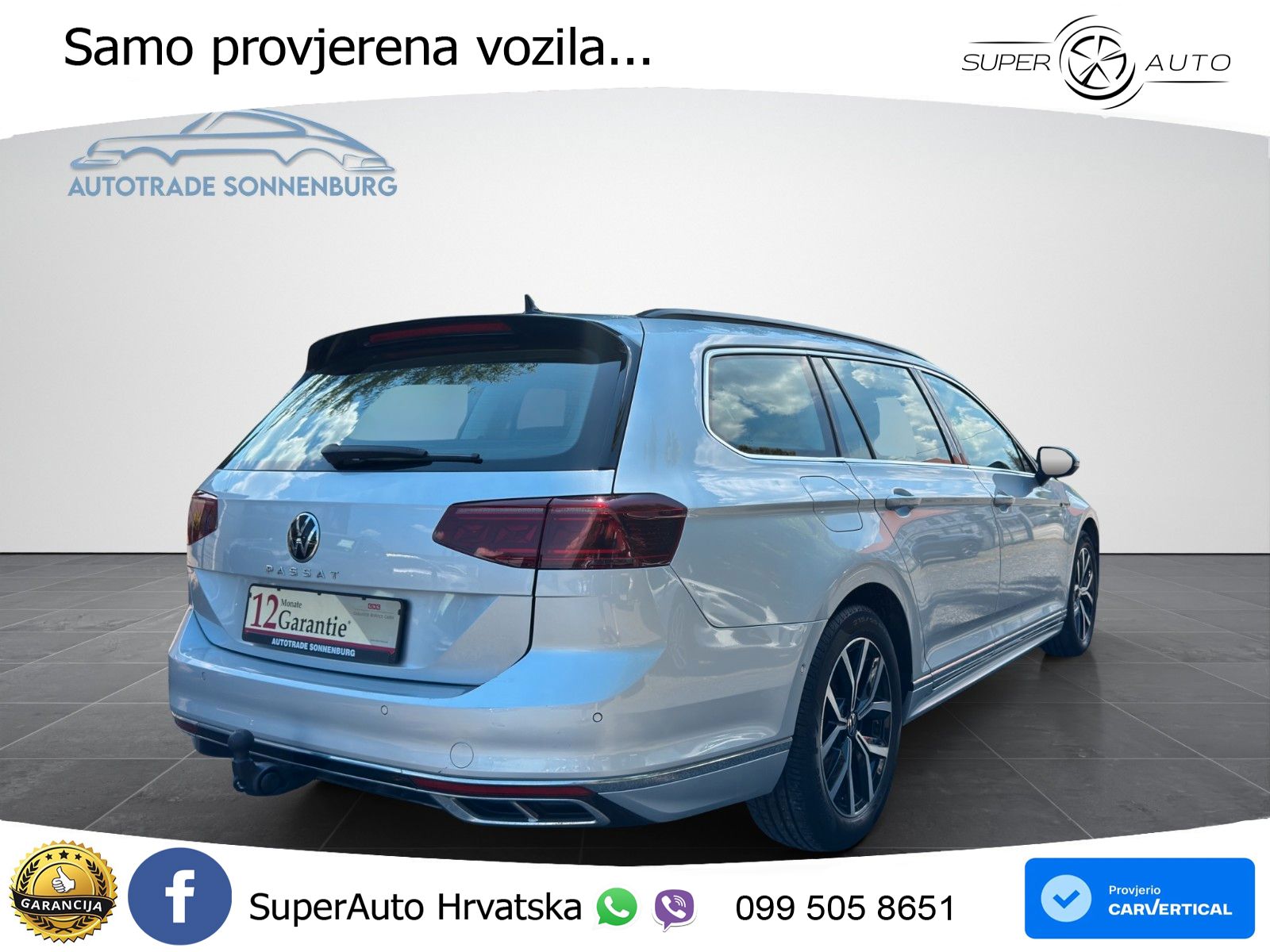 Volkswagen Passat Variant 2.0 TDI (200 KS) DSG R-Line LED+GR SJED+ACC