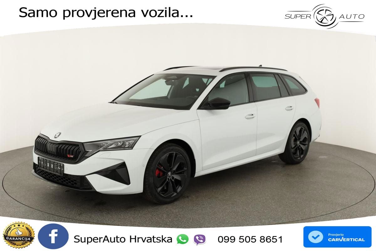 Škoda Octavia Combi RS 2.0 TSI (265 KS) DSG LED+GR SJED+ACC