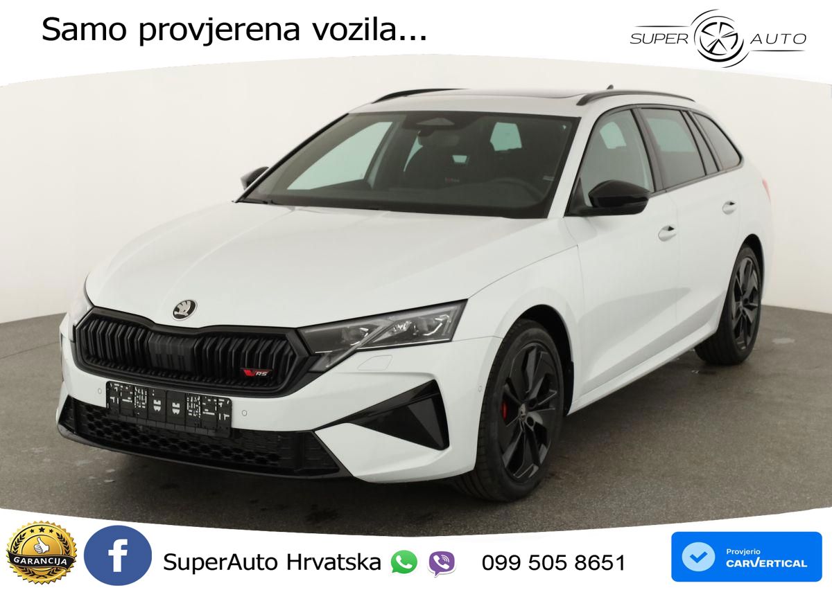 Škoda Octavia Combi RS 2.0 TSI (265 KS) DSG LED+GR SJED+ACC