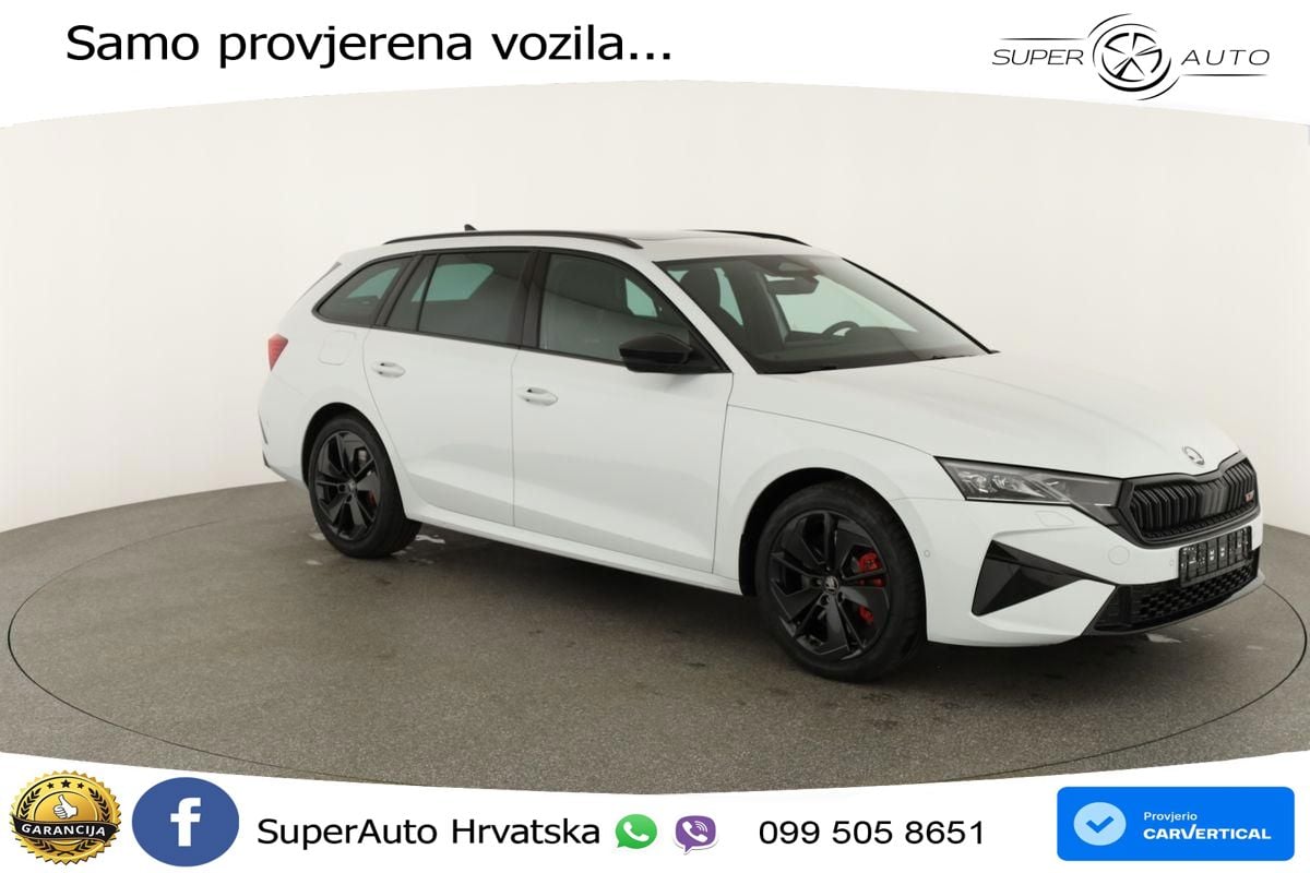 Škoda Octavia Combi RS 2.0 TSI (265 KS) DSG LED+GR SJED+ACC