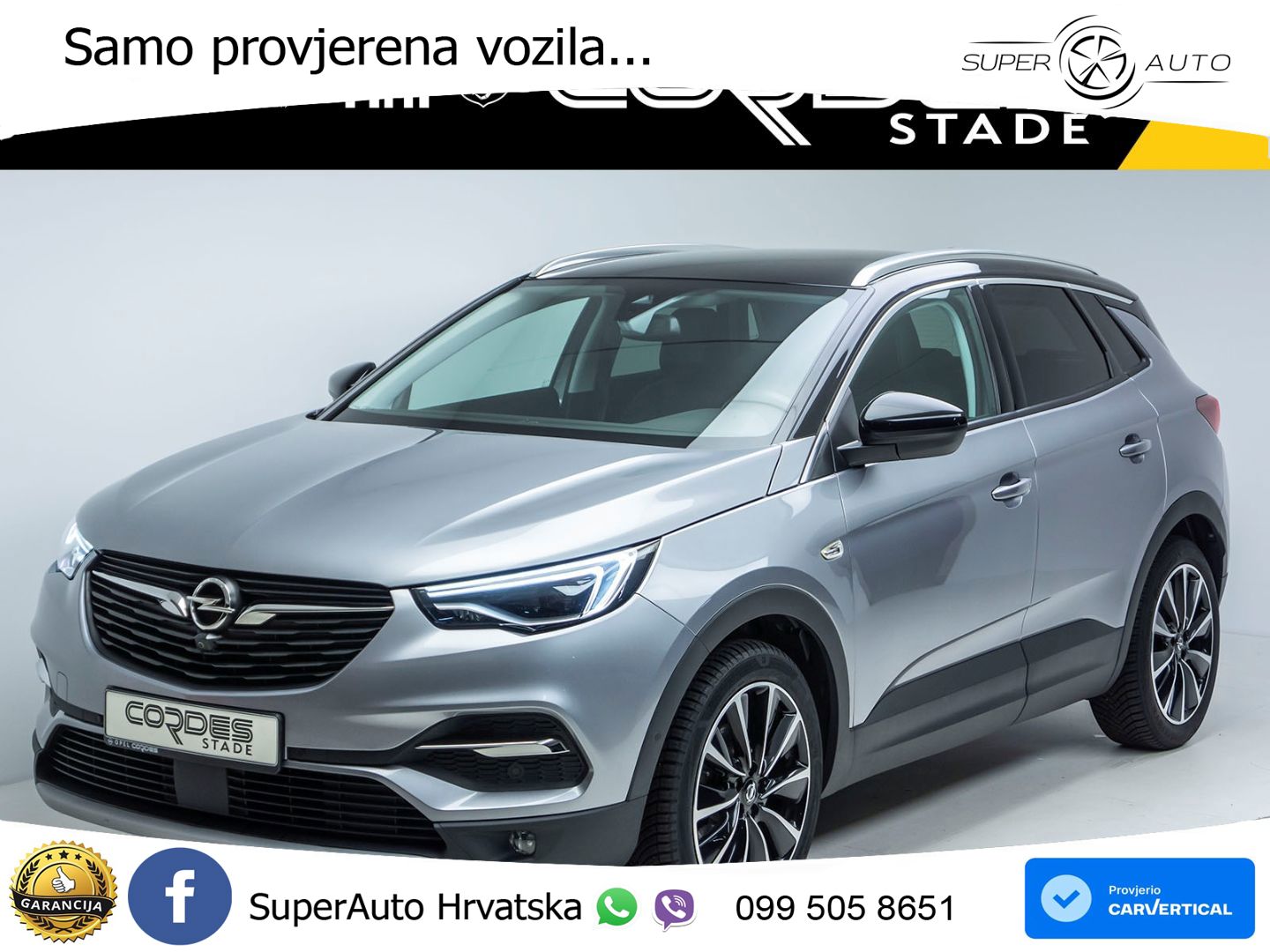 Opel Grandland X 1.2 Turbo (130 KS) Automatic Ultimate