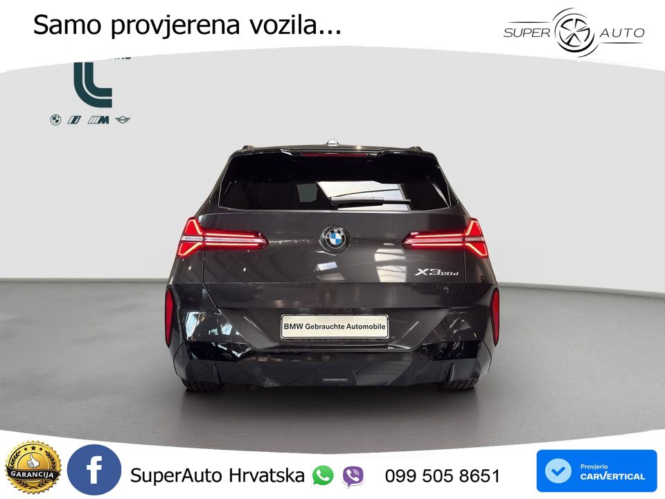 BMW X3 20d xDrive Steptronic M Sport LED+GR SJED+ACC