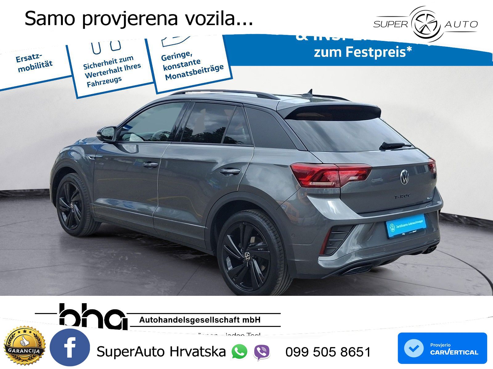 Volkswagen T-Roc I 2.0 TSI (190 KS) 4M DSG LED+GR SJED+ACC