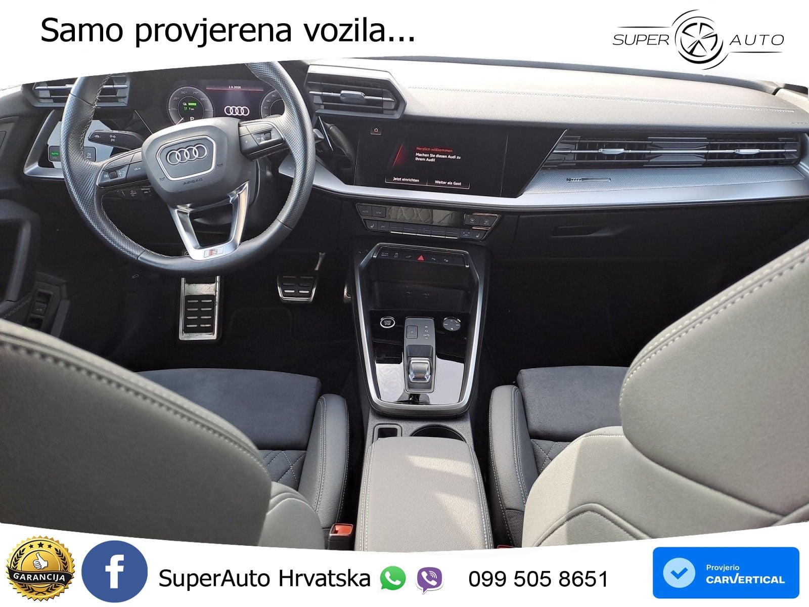 Audi A3 45 TFSIe (245 KS) S tronic S line MATRIX+GR SJED+KAM