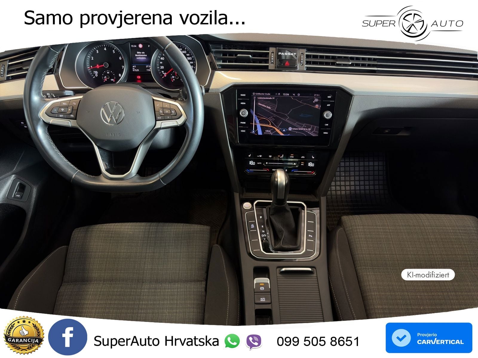 Volkswagen Passat Variant 1.5 TSI (150 KS) DSG ACT Business LED+GR SJED+ACC