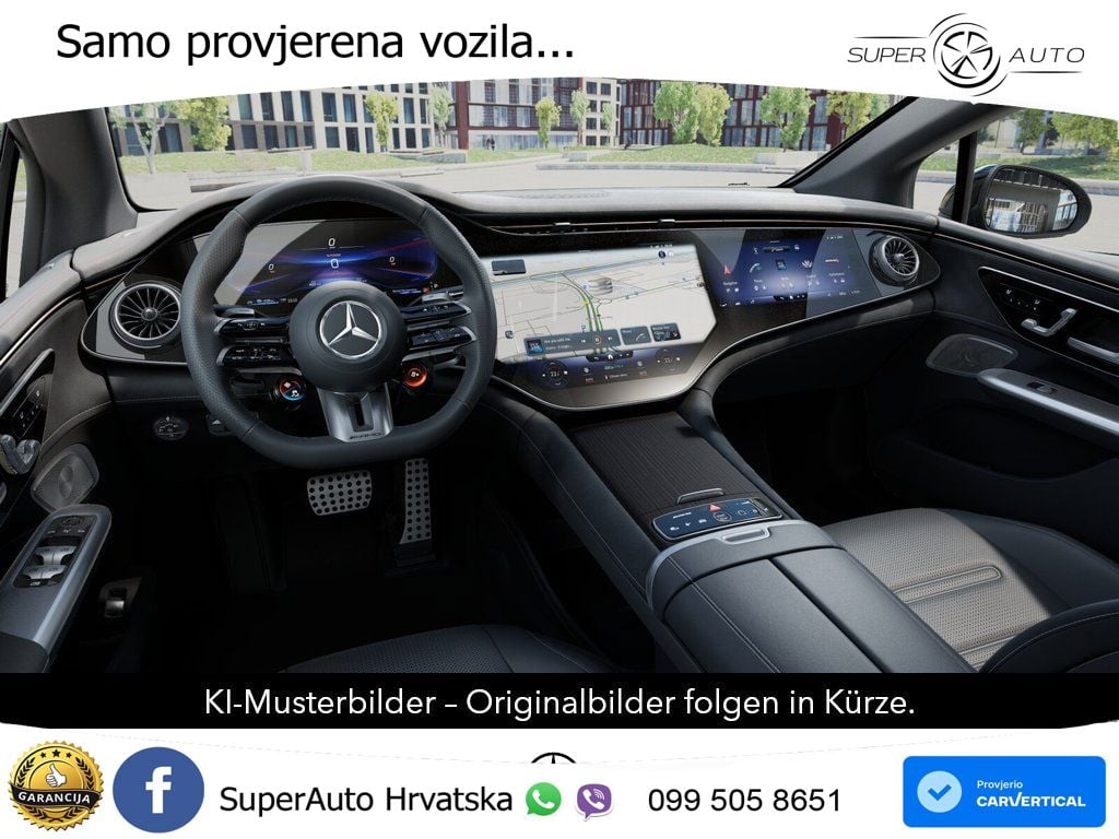 Mercedes EQE AMG 53 100 kWh (625 KS) 4MATIC+ ZRAČNI+ACC+GR SJED+360+PANO