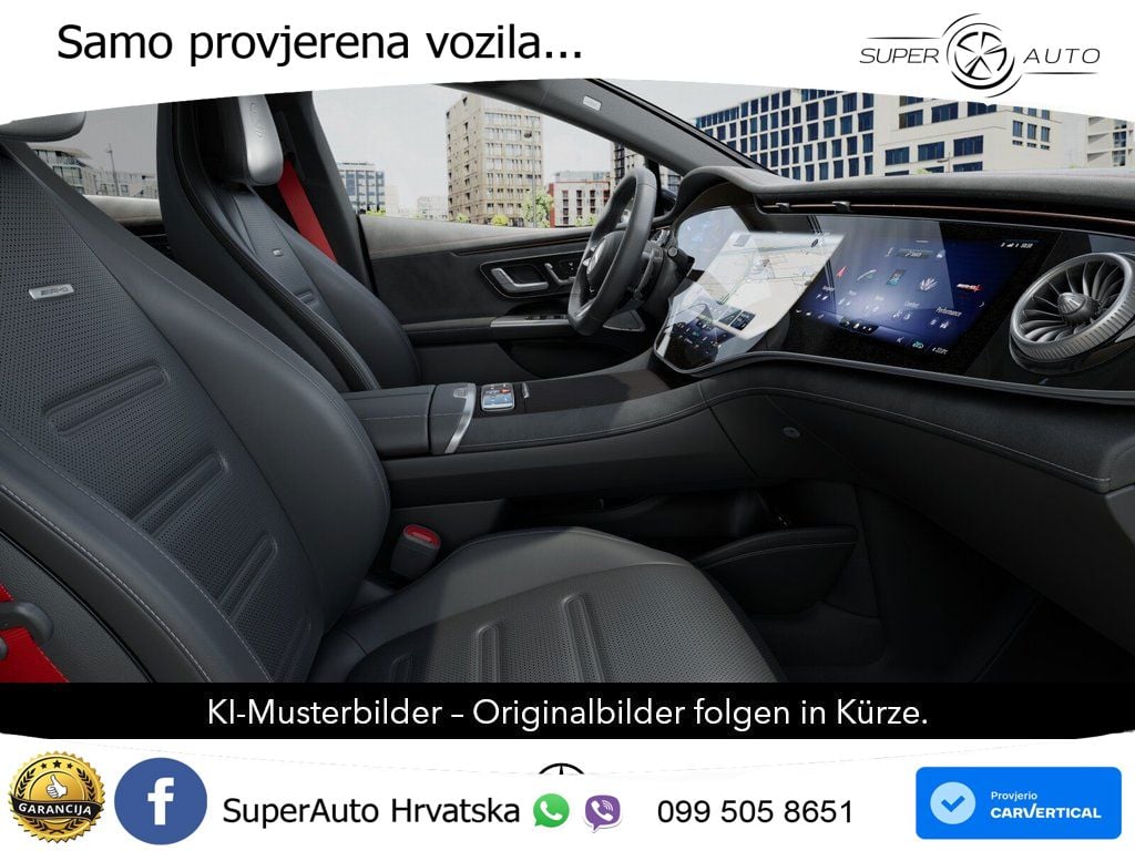 Mercedes EQE AMG 53 100 kWh (625 KS) 4MATIC+ ZRAČNI+ACC+GR SJED+360+PANO