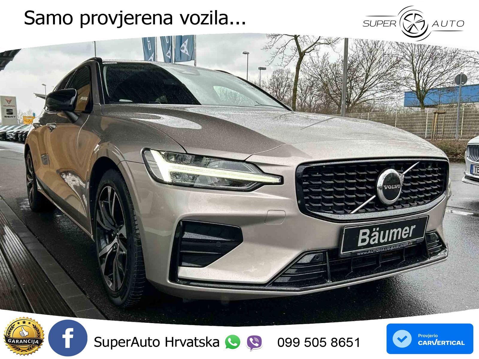 Volvo V60 2.0 B4 Diesel Geartronic LED+GR SJED+ACC