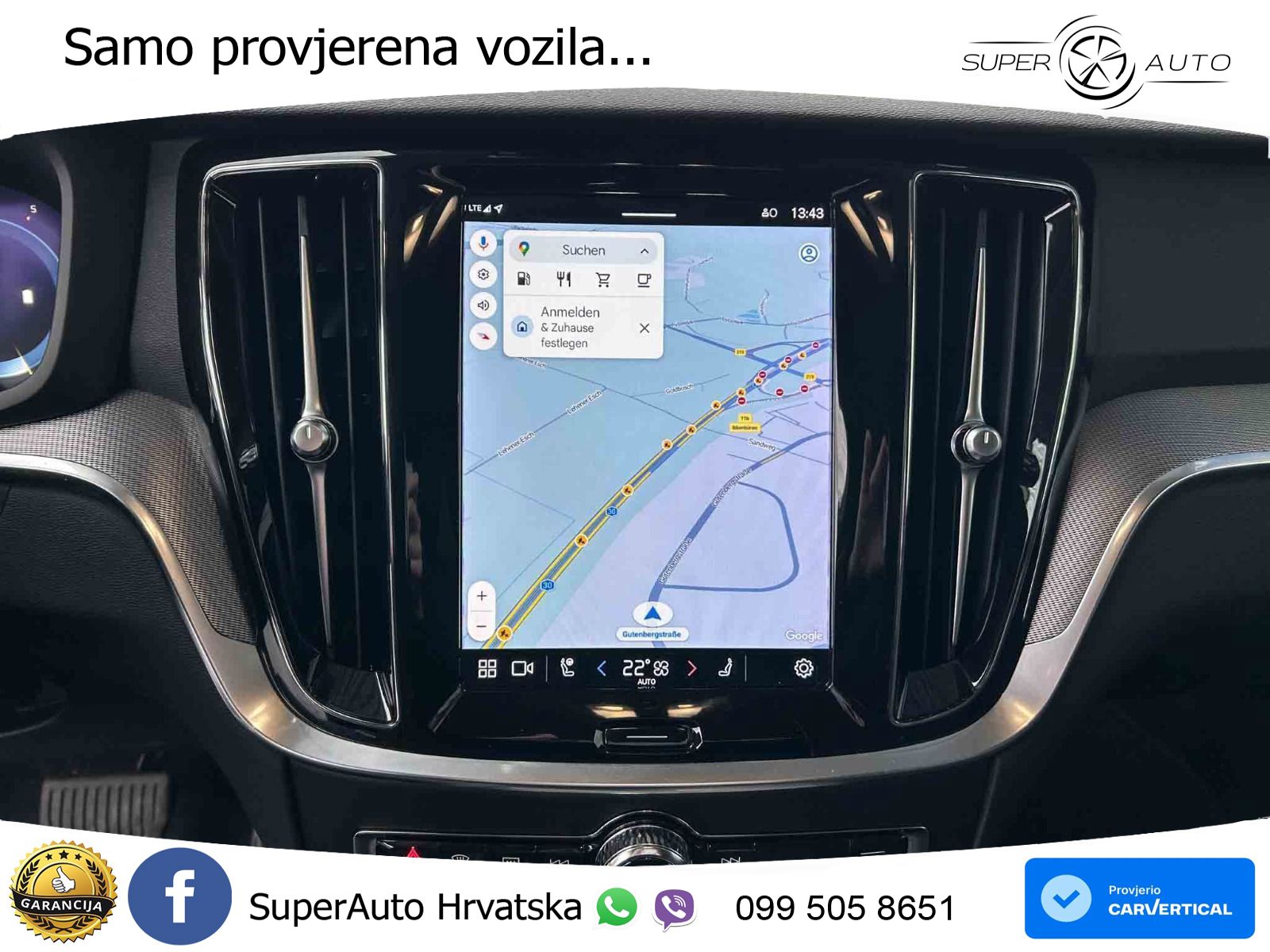 Volvo V60 2.0 B4 Diesel Geartronic LED+GR SJED+ACC