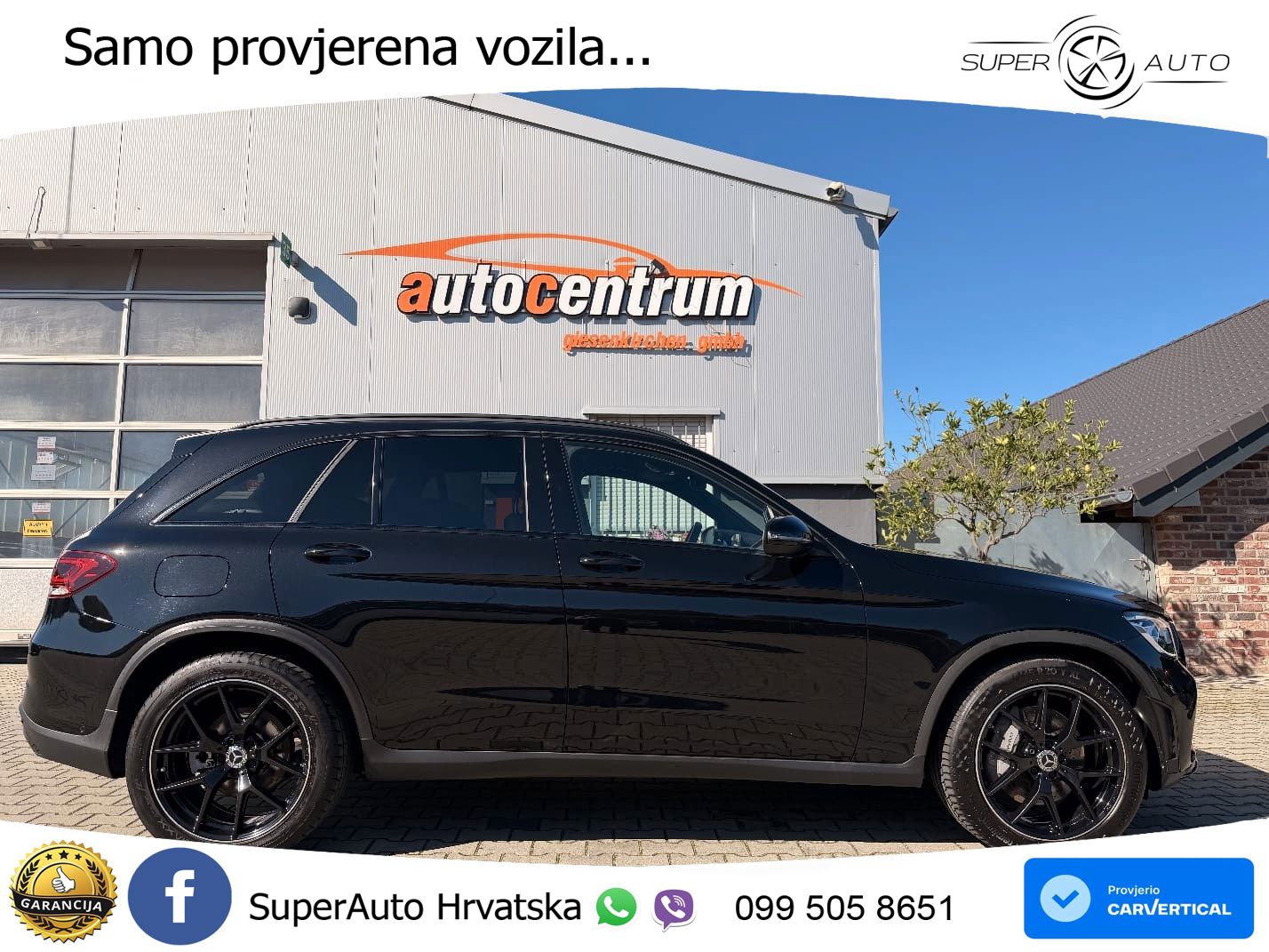 Mercedes GLC 300d (245 KS) 4MATIC G-TRONIC AMG LED+GR SJED+ACC