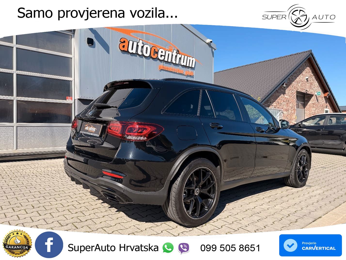Mercedes GLC 300d (245 KS) 4MATIC G-TRONIC AMG LED+GR SJED+ACC
