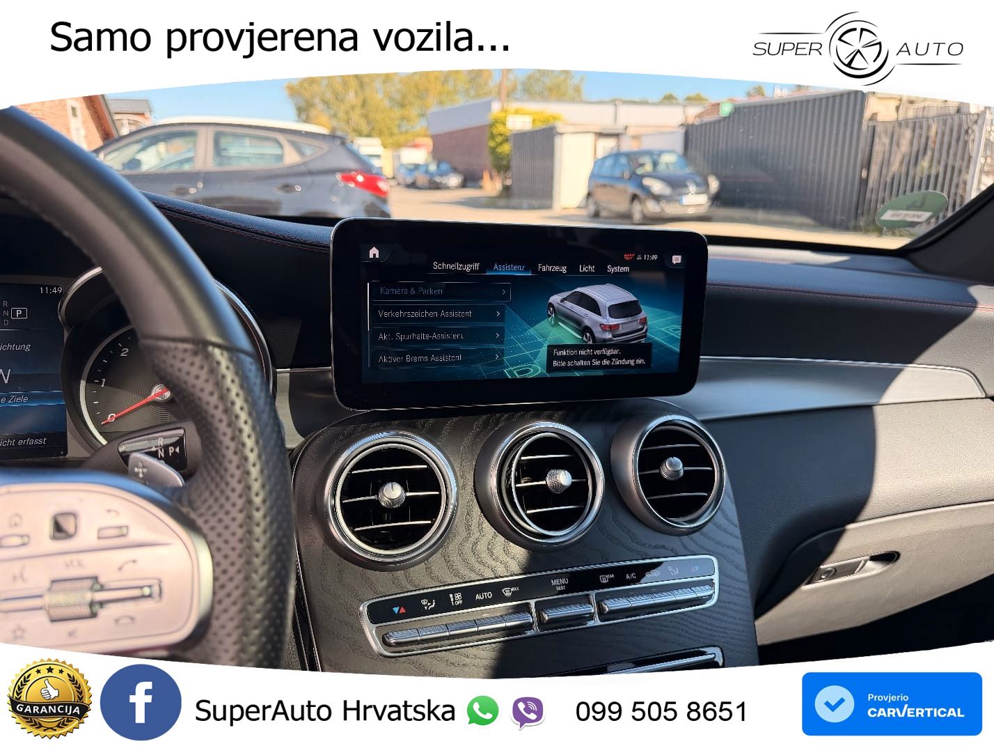 Mercedes GLC 300d (245 KS) 4MATIC G-TRONIC AMG LED+GR SJED+ACC