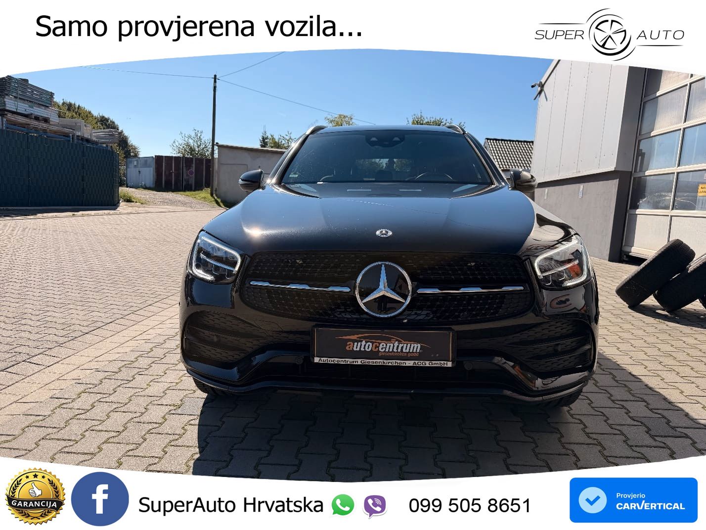 Mercedes GLC 300d (245 KS) 4MATIC G-TRONIC AMG LED+GR SJED+ACC