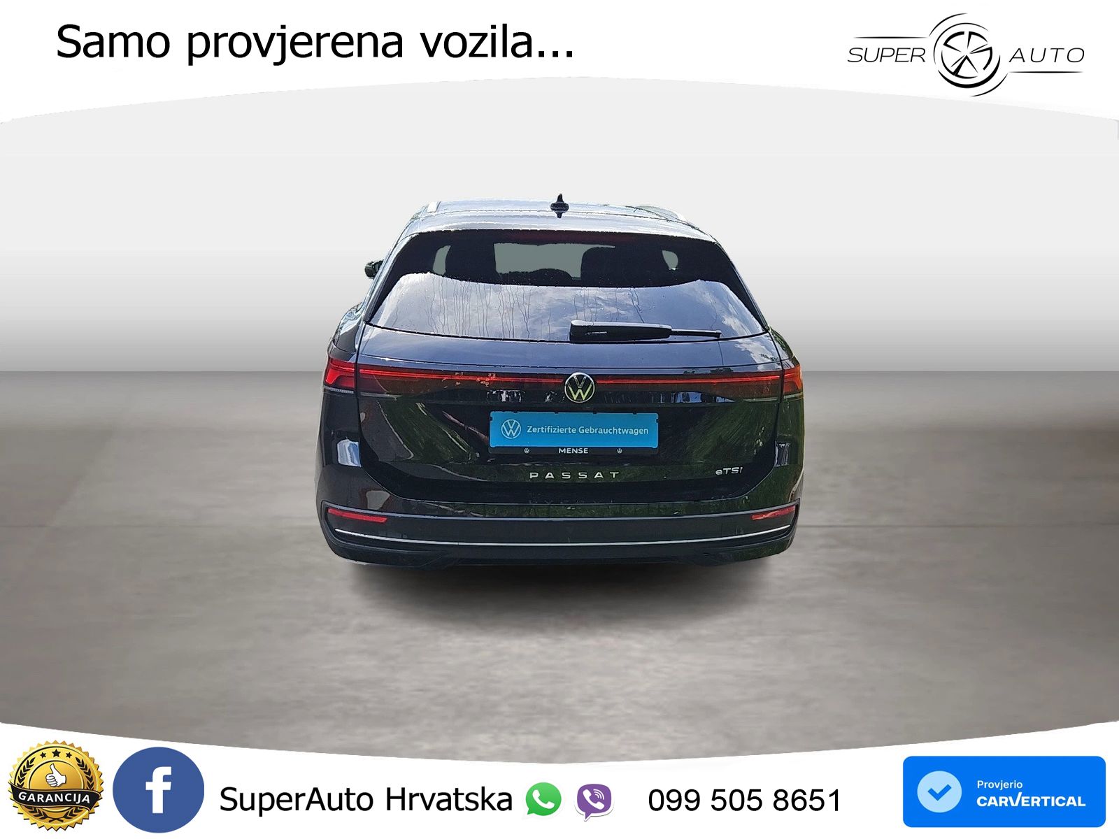 Volkswagen Passat Variant 1.5 eTSI (150 KS) DSG Business LED+GR SJED+ACC