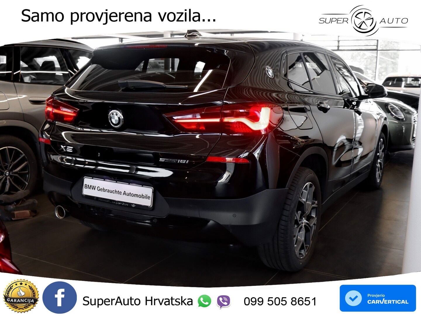 BMW X2 sDrive18i Manual Advantage LED+GR SJED+ACC
