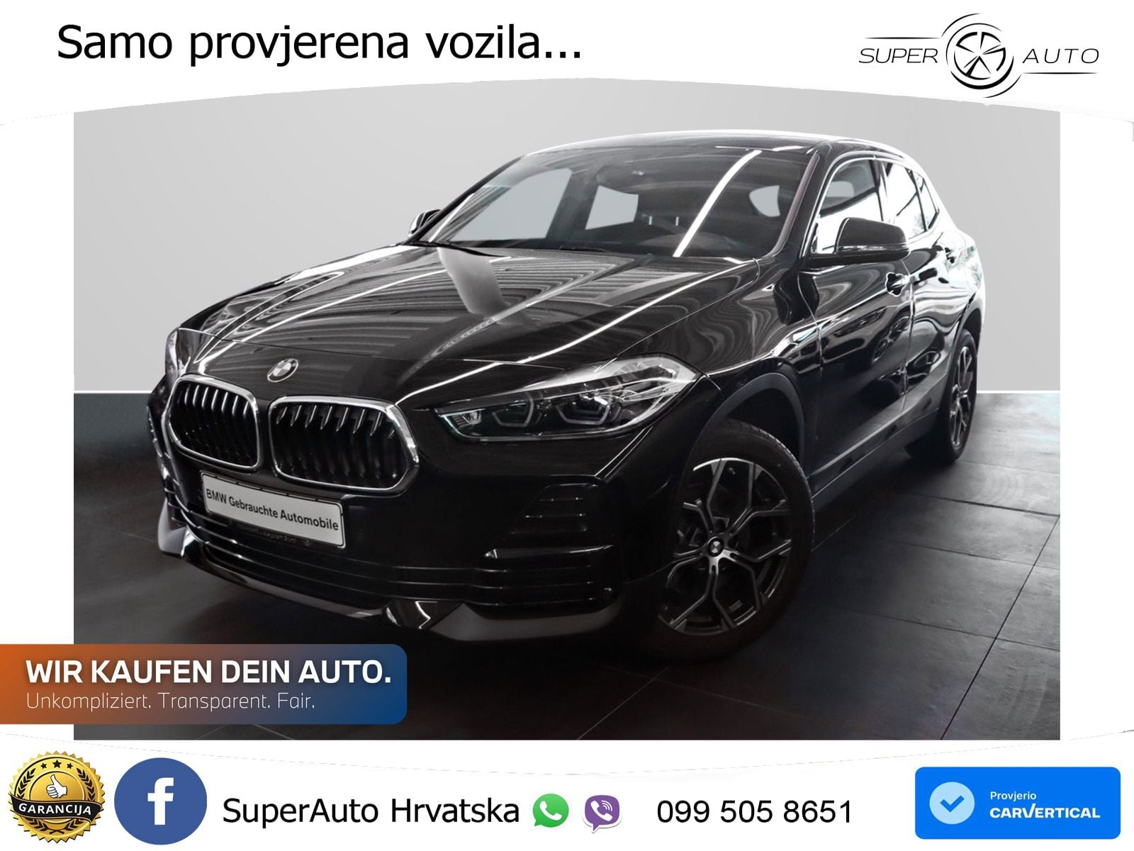BMW X2 sDrive18i Manual Advantage LED+GR SJED+ACC