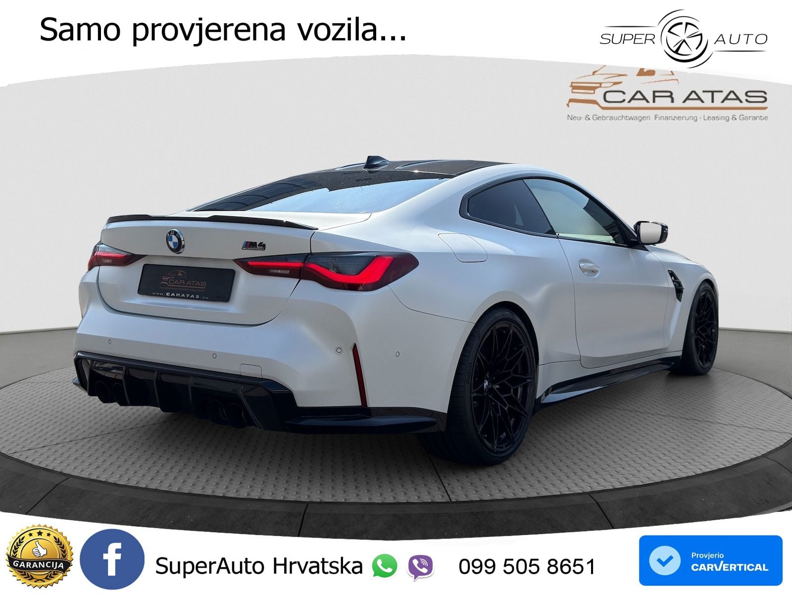 BMW M4 Competition 3.0 (510 KS) Steptronic