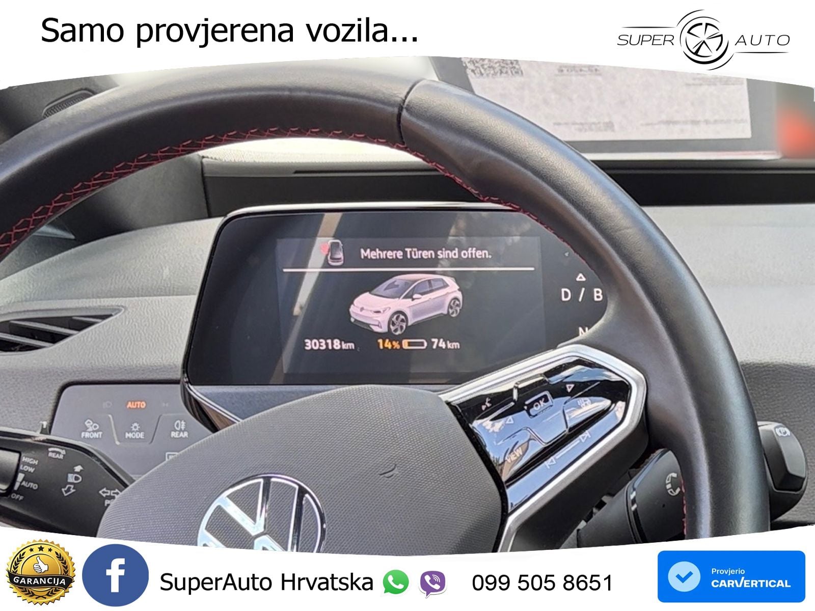 Volkswagen ID.3 GTX 84 kWh (286 KS) LED+GR SJED+ACC