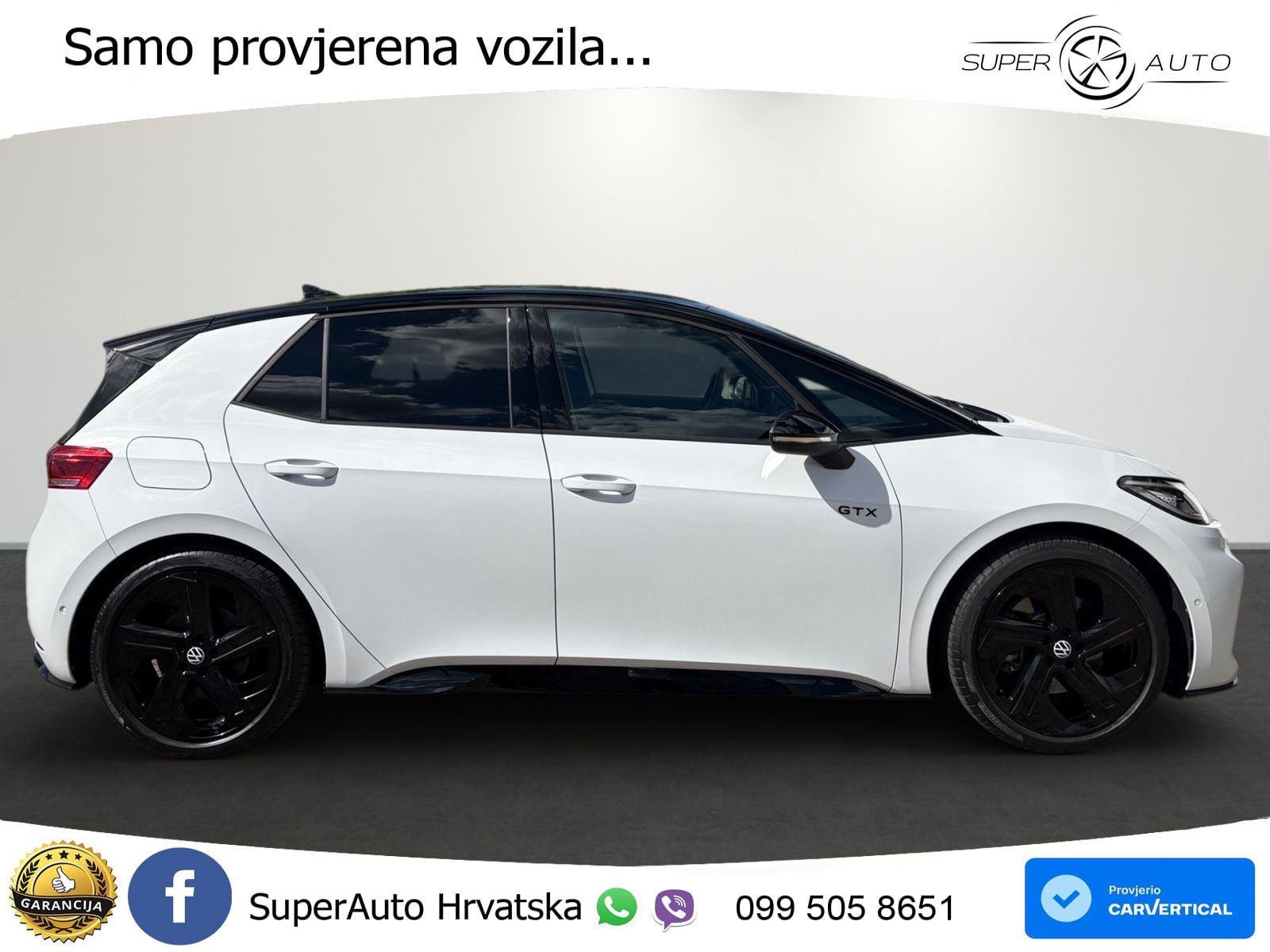 Volkswagen ID.3 GTX 84 kWh (286 KS) LED+GR SJED+ACC