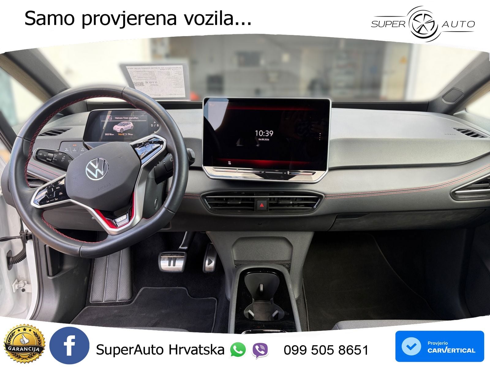 Volkswagen ID.3 GTX 84 kWh (286 KS) LED+GR SJED+ACC