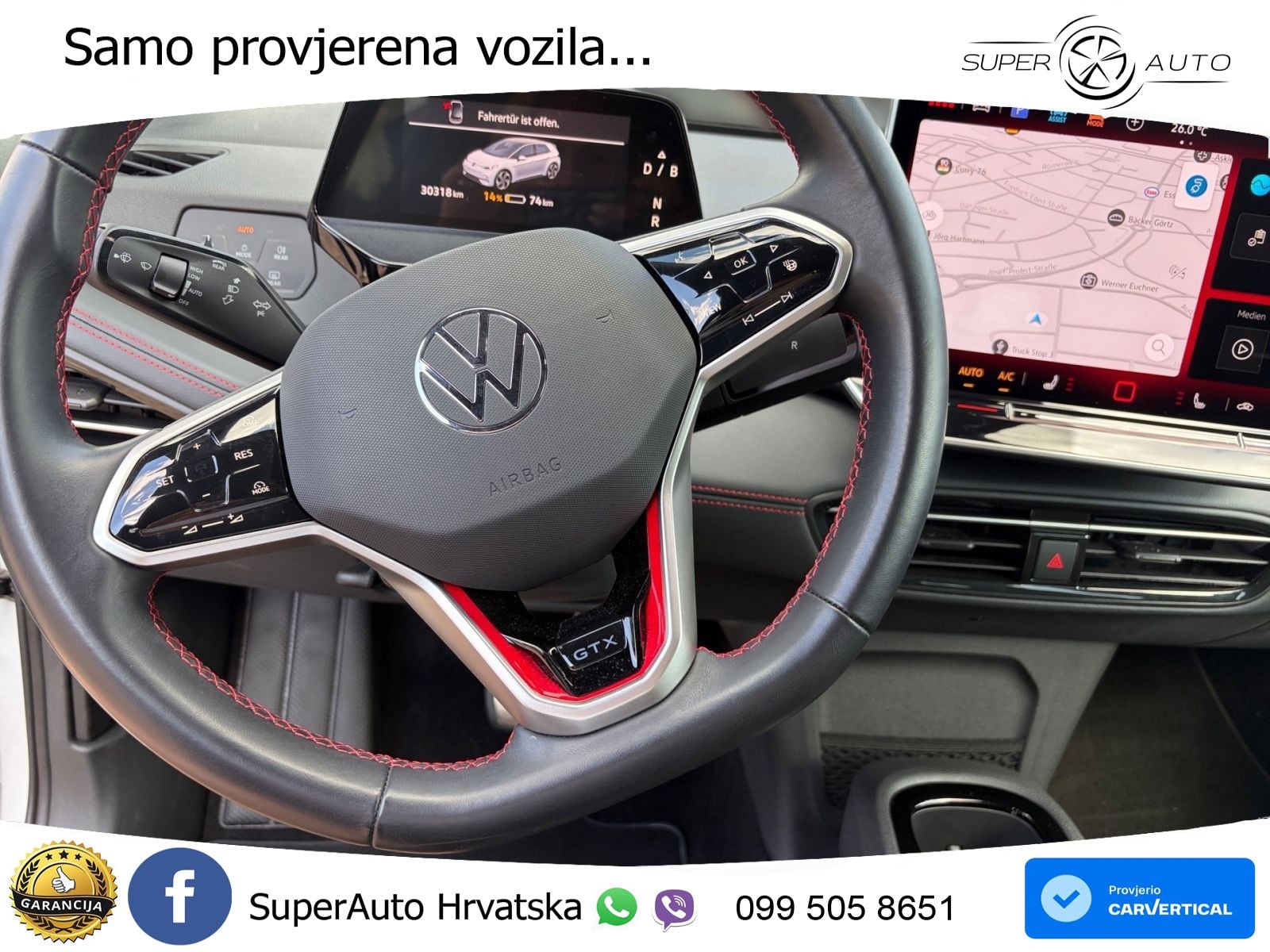Volkswagen ID.3 GTX 84 kWh (286 KS) LED+GR SJED+ACC