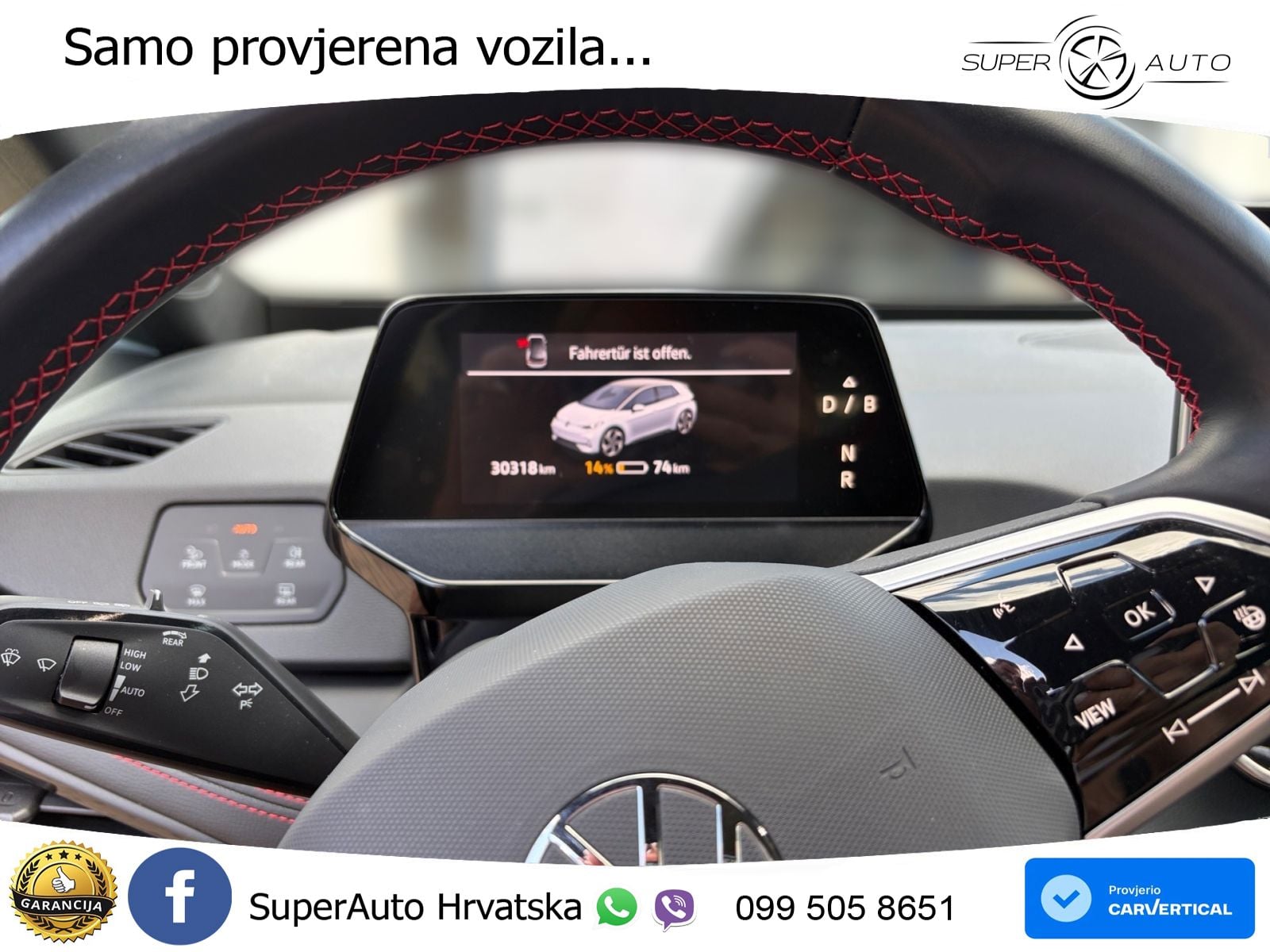 Volkswagen ID.3 GTX 84 kWh (286 KS) LED+GR SJED+ACC